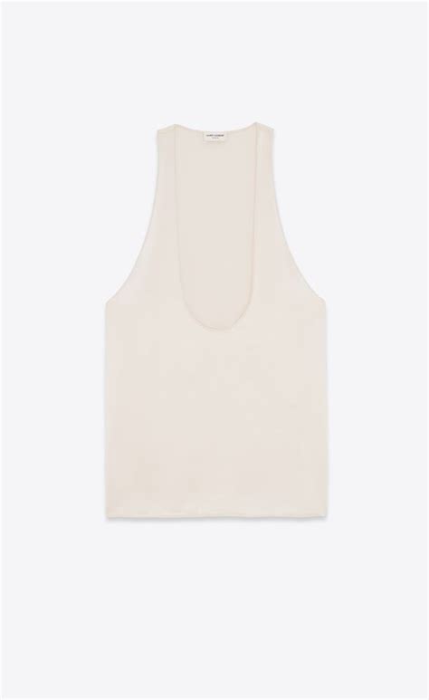 ysl vest top|saint laurent tank top.